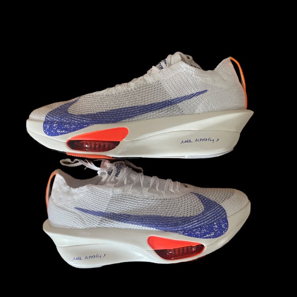 Nike ALPHAFLY NEXT%3 PROTO WHITE/BLUE Unisex M/10.5 W/12 EUC 1X - Picture 11 of 16